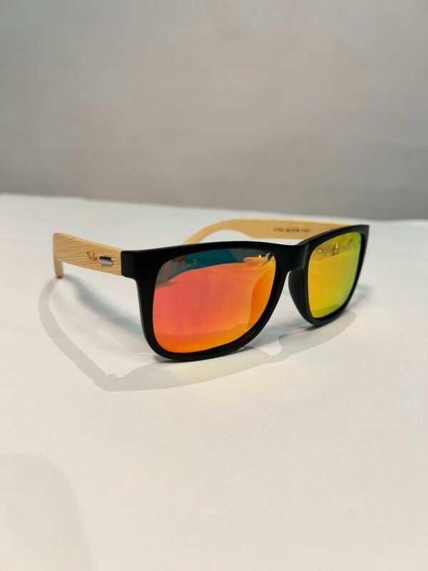 Lentes polarizados patilla de madera